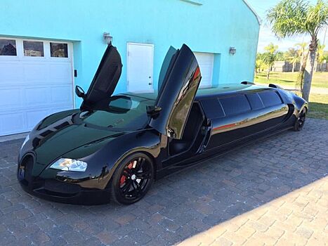 Невероятный лимузин Bugatti с дверьми а-ля Lamborghini