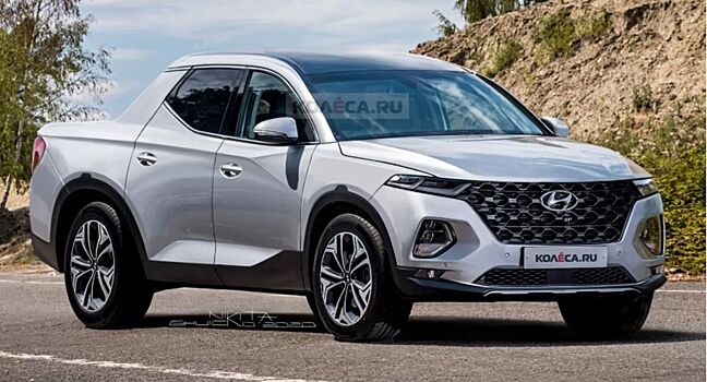 Новый пикап Hyundai Santa Cruz: первые изображения