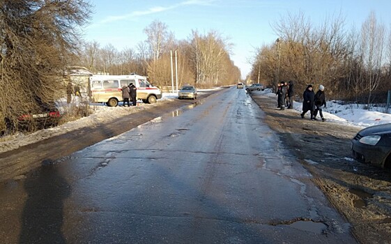 В Ряжске «Волга» сбила пенсионера