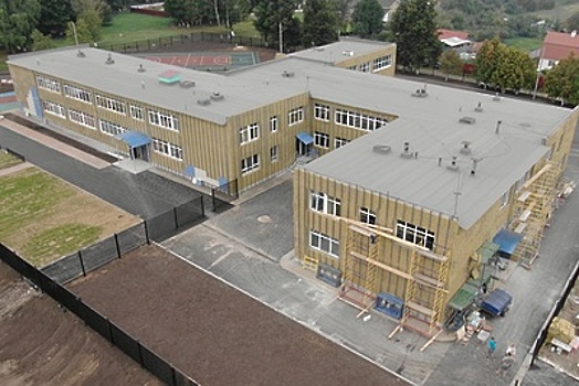 Капремонт в сельской школе в Серебряных Прудах завершат до конца сентября