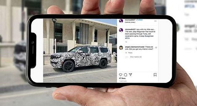 Прототип Jeep Grand Wagoneer 2022 года очень похож на концепт
