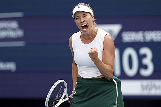 Коллинз стала 4-м игроком WTA, кому удалось выйти в два финала на разных покрытиях подряд