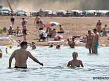 Пляж на озере Кашкадан оказался самым популярным среди уфимцев