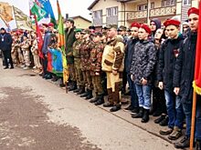 Коллектив «Герои Неба» принял участие в церемонии закрытия «Вахты Памяти»