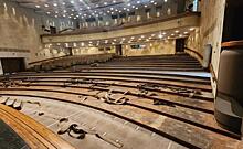 В Курске 22 мая в драмтеатре им.Пушкина стартовал ремонт большого зала