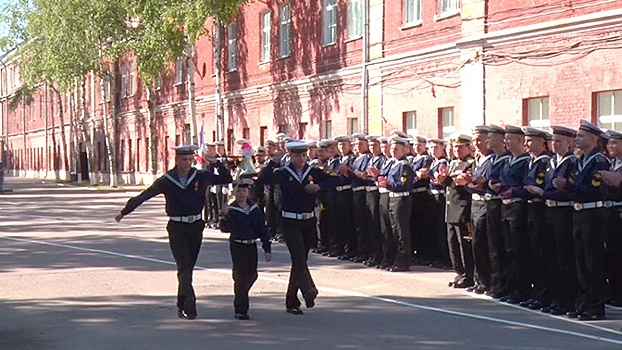 День знаний состоялся в Кронштадтском морском кадетском военном корпусе
