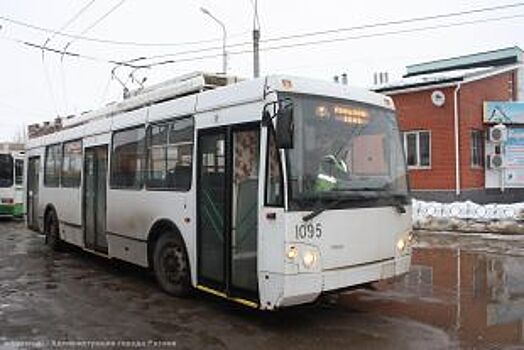 За изменение маршрута троллейбуса №16 проголосовали 7 700 рязанцев