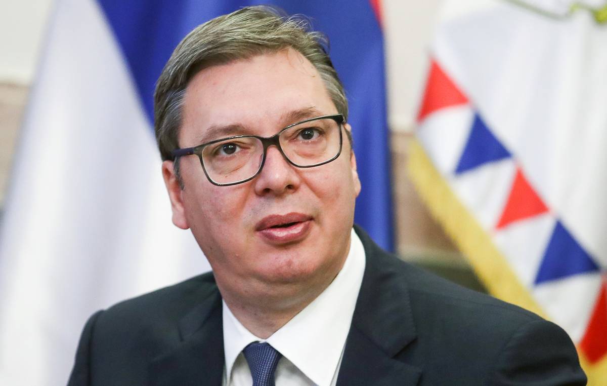 МВД Сербии сообщило о задержании мужчины за угрозы президенту страны Вучичу