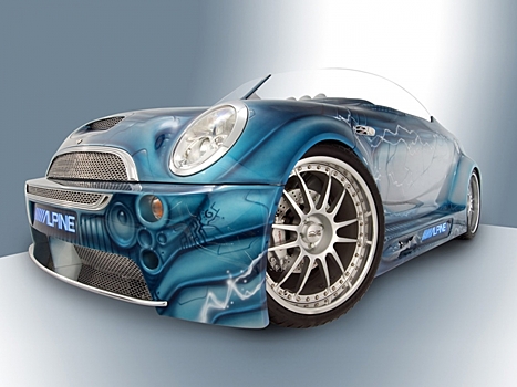 Вспоминаем безумный Mini Speedster от Alpine