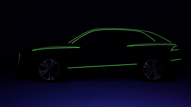 Серийный Audi Q8: первые официальные изображения