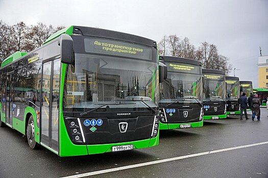 На улицы Кирова до конца года выйдут 120 новых автобусов