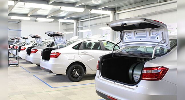 Lada Vesta CNG сэкономит Удмуртии 7 млн рублей в год