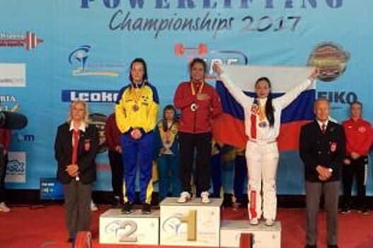 Архангельская спортсменка – третья на первенстве Европы пауэрлифтингу