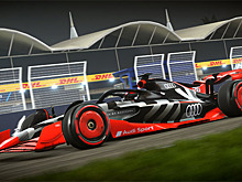 В игре F1 2022 появилась фирменная раскраска Audi
