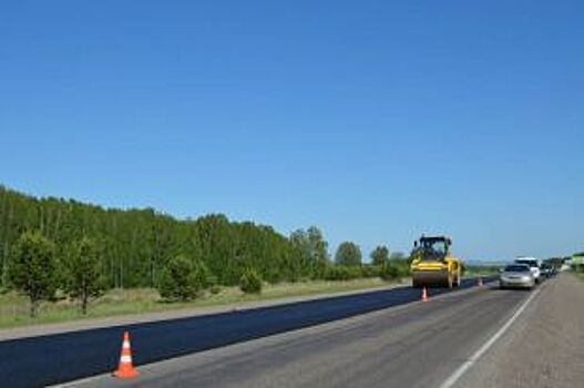 Начался ремонт автодорог между Красноярским краем и Хакасией