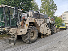 Инновационные технологии используют при ремонте дороги в Выксе