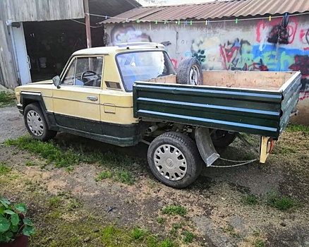 Единственный в своём роде ВАЗ-2106 с кузовом самосвал