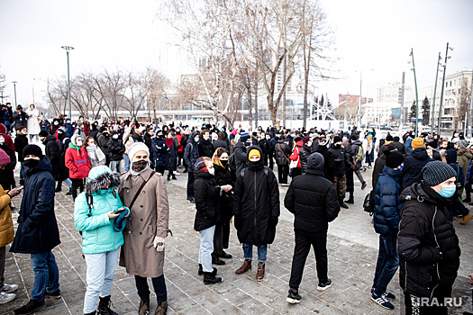 В России начались митинги в поддержку Навального. На первый пришли 40 человек