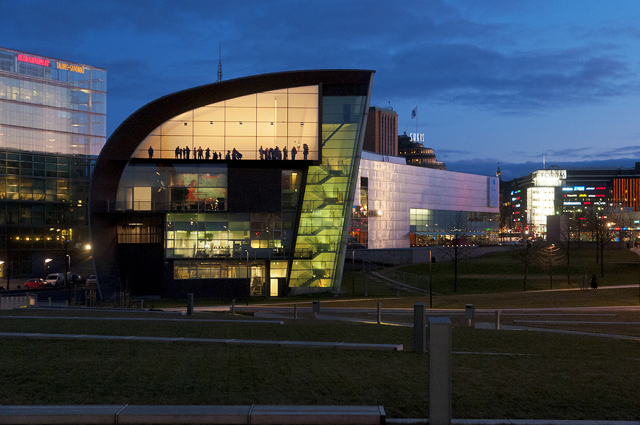 Музей современного искусства KIASMA, Хельсинки, Финляндия, Европа