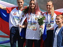 Курские спортсменки завоевали медали Матчевой встречи по легкой атлетике в Бресте