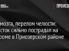 Ушиб мозга, перелом челюсти: подросток сильно пострадал на автодроме в Приозерском районе