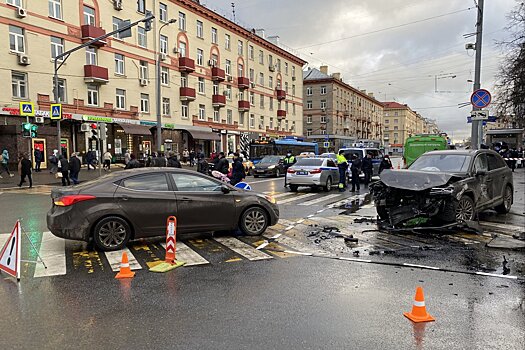 В Москве выявили основные причины крупных ДТП