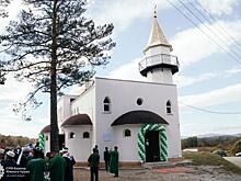 В поселке Селянкино состоялась торжественная церемония открытия первой мечети