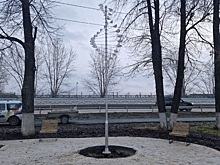 Набережную Воткинска украсила кинетическая скульптура