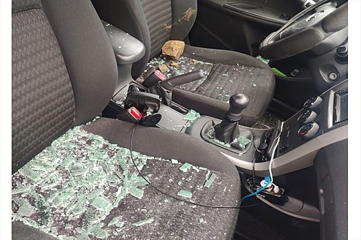 Неизвестные разгромили машину активиста, выступающего против мусорного полигона под Сысертью