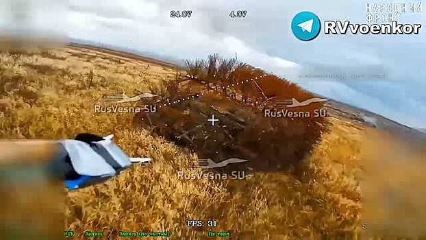 Появились кадры отражения прорыва «ежей» НАТО на Купянск