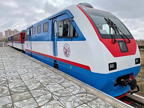 Из Камбарки в Казахстан отправят тепловоз с вагонами для детской железной дороги