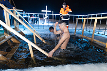Как прошли крещенские купания под Гвардейском: фоторепортаж