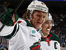 Капризов вышел на 18-е место по голам в НХЛ среди россиян