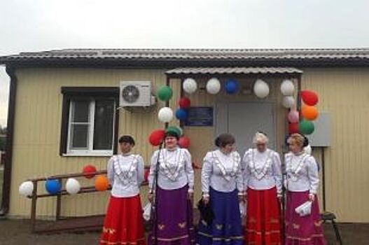 Новый фельдшерско-акушерский пункт открыли в Егорлыкском районе