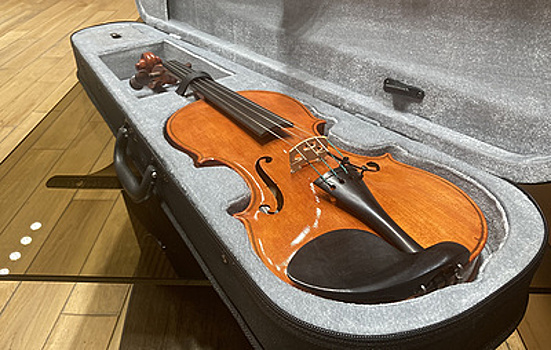 Новосибирской филармонии передали скрипки, сделанные монахами из ЛНР