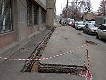 Саратовцы пожаловались на окопы в центре города