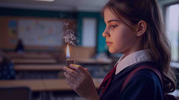 В Красноярске восьмиклассница подожгла сверстников и устроила пожар в школе