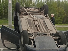 Во Владимире скрылся виновник ДТП с перевёрнутым автомобилем