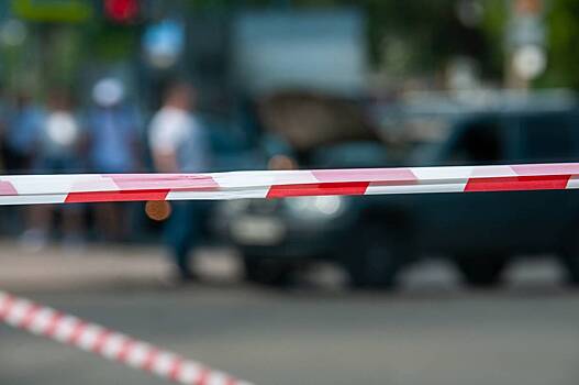 В российском городе начался пожар после падения обломков БПЛА