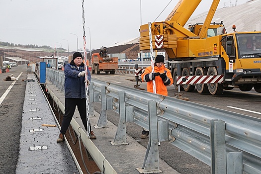 Завершилось строительство 7-го этапа трассы М-12 длиной почти 154 километра