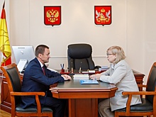 Председатель облдумы Юрий Матузов обсудил новые проекты по сотрудничеству с Воронежским отделением детского фонда