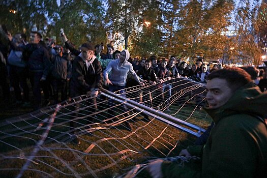 В отношении 26 человек составили протоколы о мелком хулиганстве после протестов на Урале