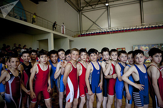 "Первенство Алании" в Цхинвале собрало более 200 борцов