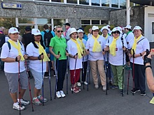 В ЮВАО прошел окружной фестиваль по скандинавской ходьбе