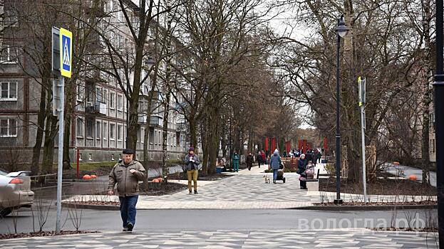 Бульвар на ул. Пирогова в Вологде вошел в тройку лучших общественных пространств 2020 года по версии «Афиша Daily»