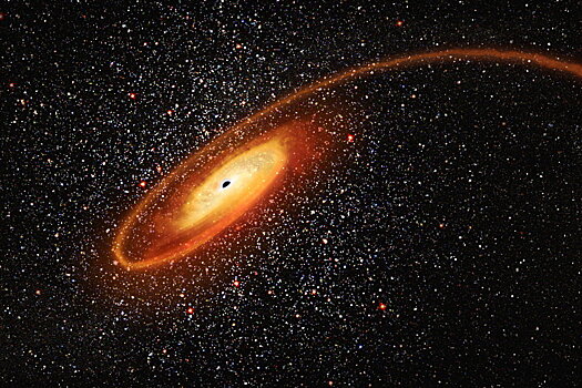 Hubble обнаружил недостающее звено в эволюции черных дыр