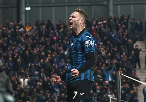 "Аталанта" разгромила "Фиорентину" и вышла в финал Кубка Италии, Миранчук появился на поле на 74-й минуте