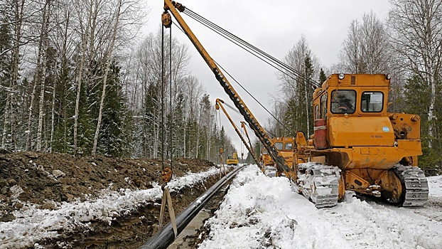 На 40 % готов газопровод-отвод на Кириллов