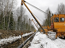 На 40 % готов газопровод-отвод на Кириллов