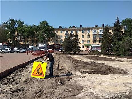 В Самаре началось комплексное благоустройство площади Мочалова и бульвара Металлургов